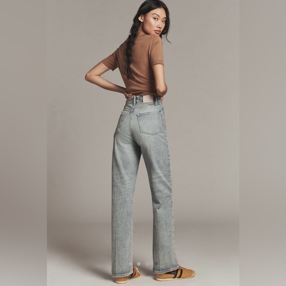 PAIGE The Sawyer High-Rise Straight-Leg Jeans, NWT - Picture 3 of 7